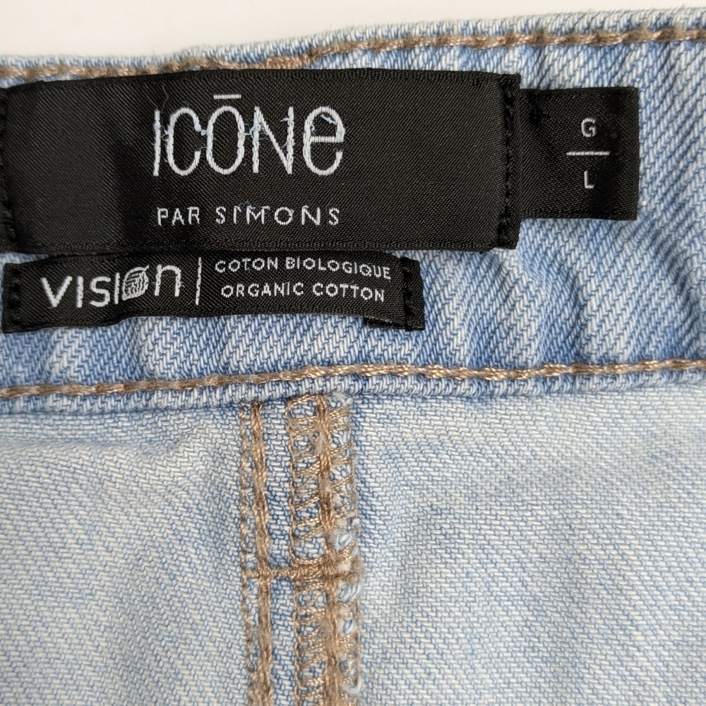 Simons Icône denim midi skirt size L - Picture 5 of 11